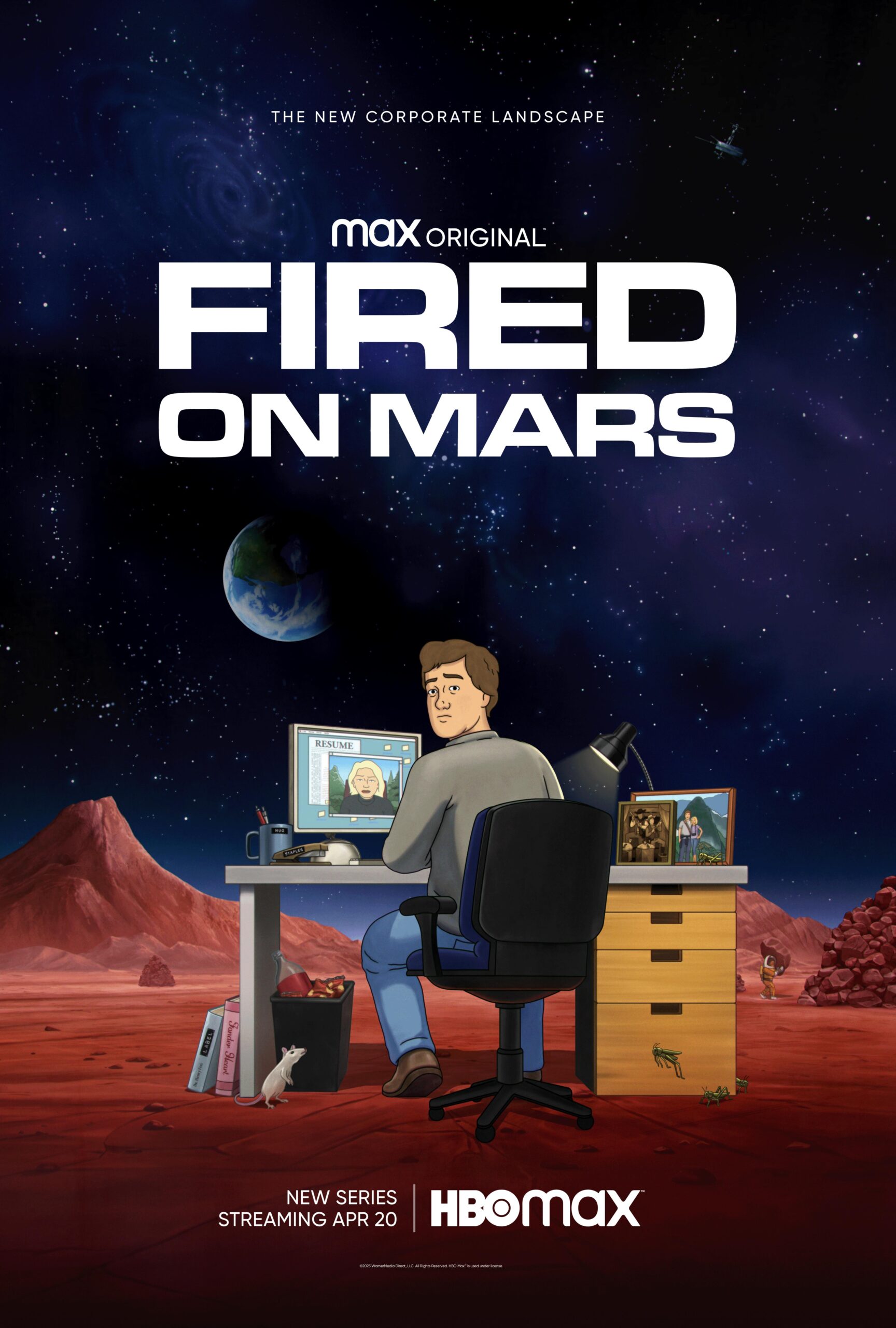 Fired on Mars Poster